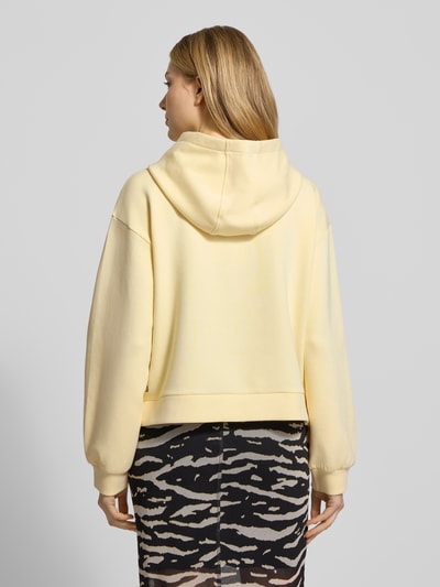 Marc Cain Hoodie mit Kapuze Hellgelb 5