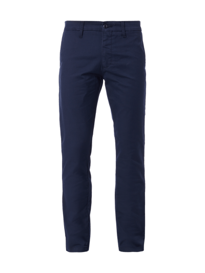 Carhartt Work In Progress Slim Tapered Fit Chino mit Stretch-Anteil Marine 1