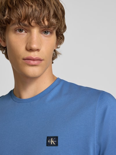 Calvin Klein Jeans T-shirt z naszywką z logo Jasnoniebieski 3
