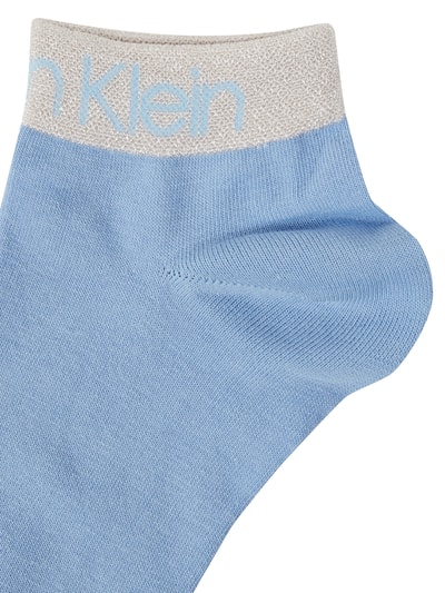 CK Calvin Klein Set van twee paar sneakersokken Blauw - 3