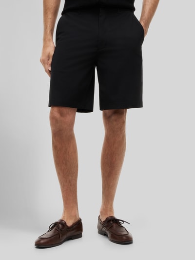 Tommy Hilfiger Regular Fit Chinoshorts mit Label Stitching Black 4