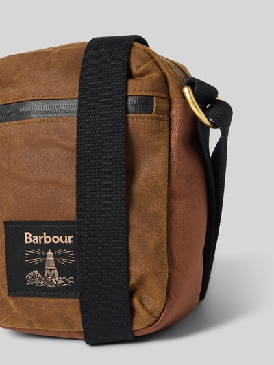Barbour Umhängetasche aus Baumwolle Cognac 3
