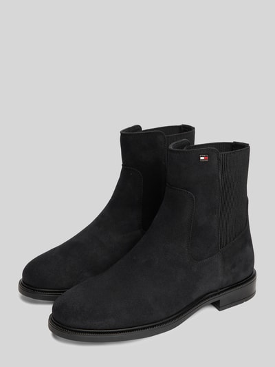 Tommy Hilfiger Chelseas aus echtem Leder mit Logo-Detail Dunkelblau 1