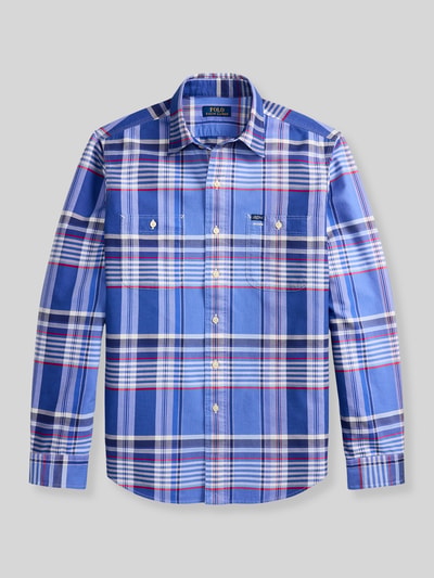 Polo Ralph Lauren Regular Fit Freizeithemd aus reiner Baumwolle Modell 'OXFORD' Blau 2