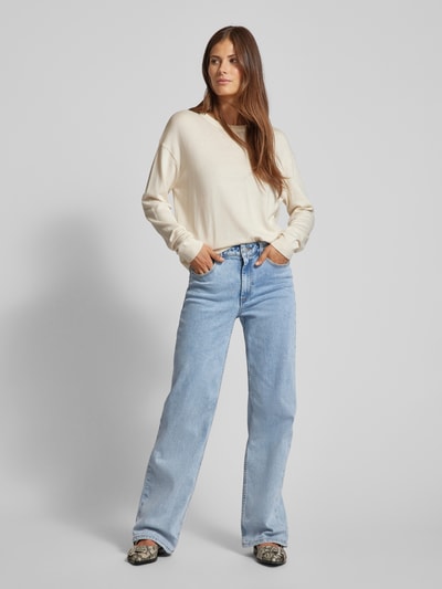 YAS Straight Leg Jeans im 5-Pocket-Design Modell 'ALENA' Jeansblau 1