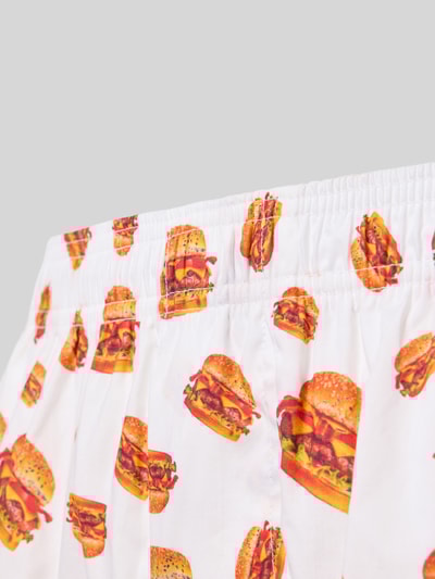 POCKIES Boxershorts mit elastischem Bund im 2er-Pack Bordeaux 2