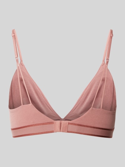 Calvin Klein Underwear Triangel-BH mit elastischem Label-Bund Mauve 3