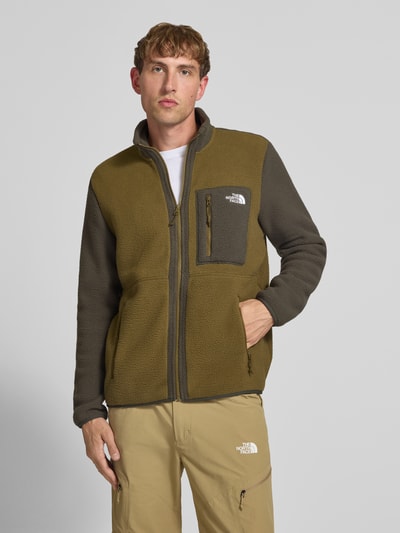 The North Face Fleecejacke mit Stehkragen Modell 'YUMIORI' Dunkelbraun 4