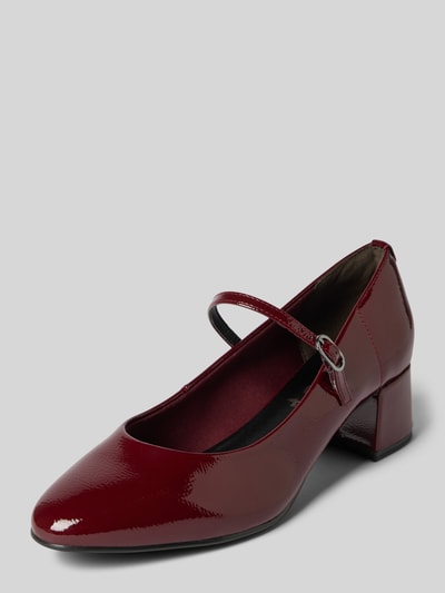 Tamaris Pumps met blokhak Bordeaux - 1