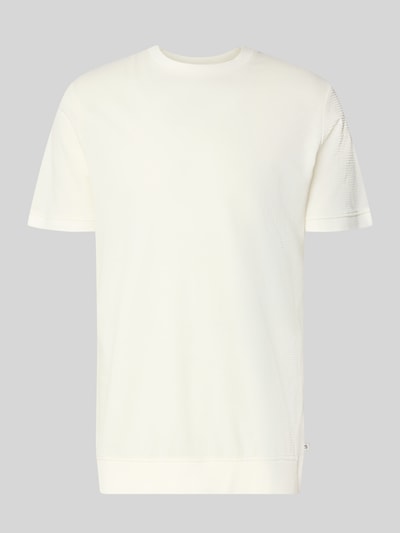 s.Oliver RED LABEL T-shirt o kroju regular fit z Mieszanka bawełny Biały 1