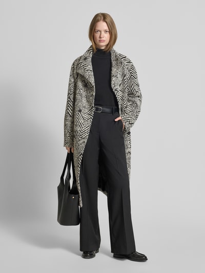 BOSS Regular Fit Mantel mit Schurwoll-Anteil Modell 'CAVINIA' Black 1