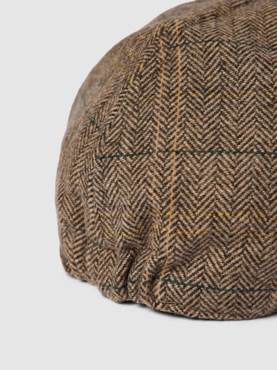 Müller Headwear Schiebermütze mit elastischem Einsatz Modell 'Schieber' Mittelbraun 2