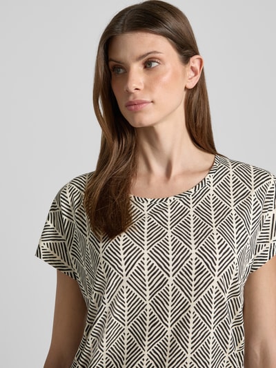 Soyaconcept T-Shirt mit Rundhalsausschnitt Modell 'FELICITY' Black 3