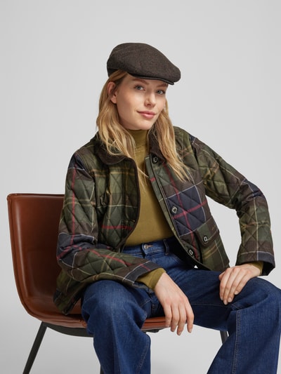 Barbour Jacke mit Umlegekragen Modell 'LOUDON' Oliv 3