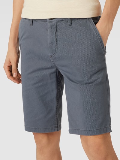 Tom Tailor Chinoshorts mit Allover-Muster Hellblau 3