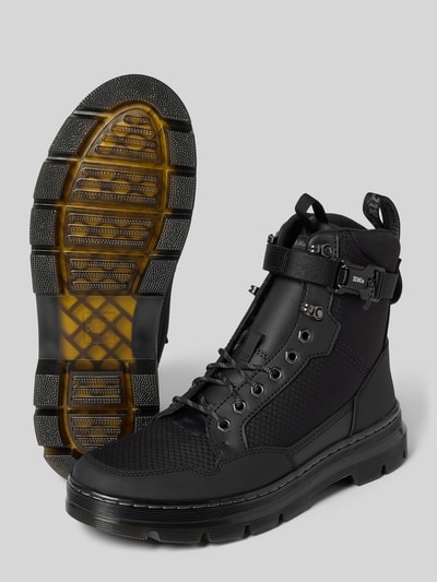 Dr. Martens Boots met veters en profielzool Zwart - 4