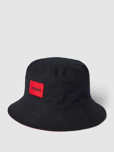 HUGO Bucket Hat mit Wendefunktion Modell 'Larry' Black 1
