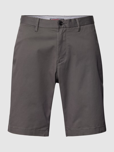 Tommy Hilfiger Chino-Shorts mit seitlichen Eingrifftaschen Modell 'HARLEM' Anthrazit 2