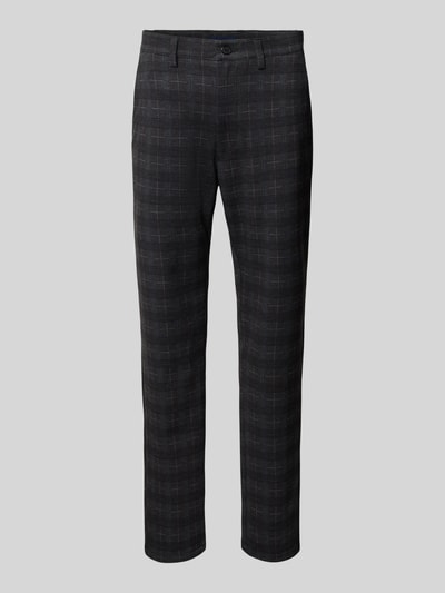 Christian Berg Men Slim fit broek met achterzakken Middengrijs - 2