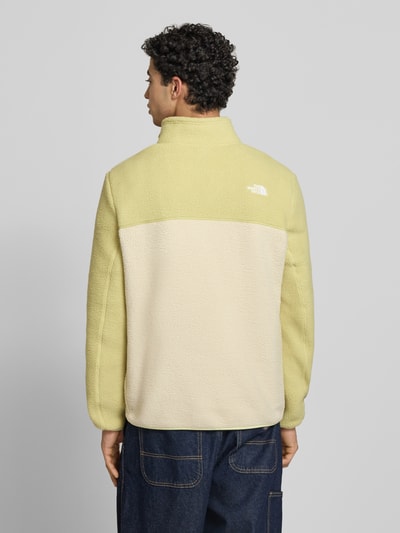 The North Face Fleecepullover mit Brusttasche Modell 'YUMIORI' Hellgelb 5
