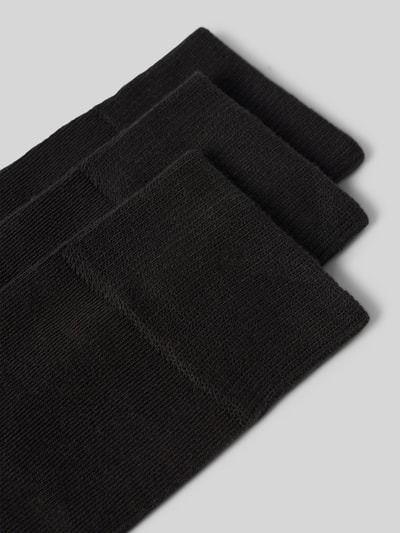 s.Oliver RED LABEL Socken aus Baumwoll-Mix im 3er-Pack Black 2