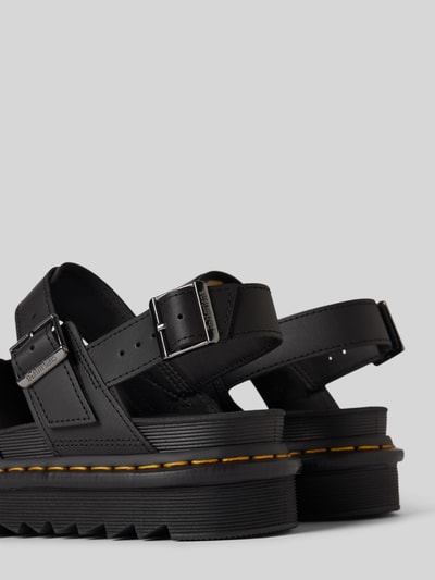 Dr. Martens Sandalette aus Leder mit Plateausohle Black 2