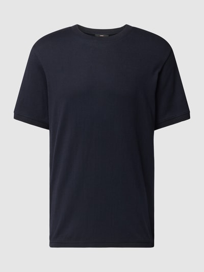 Cinque T-shirt in tricotlook Donkerblauw - 2