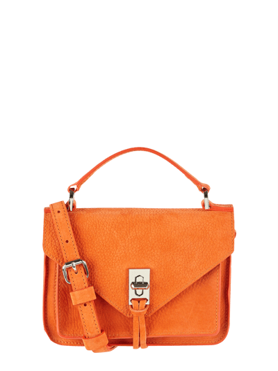 REBECCA MINKOFF Microtas van nubuckleer Oranje - 1