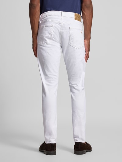 Polo Ralph Lauren Slim Fit Jeans im 5-Pocket-Design Modell 'SULLIVAN' Weiss 5