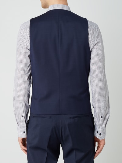 Matinique Slim Fit Weste mit Stretch-Anteil Modell 'Breck' Marine 5