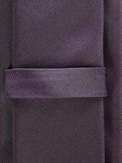 Monti Stropdas van pure zijde (6 cm) Violet - 2