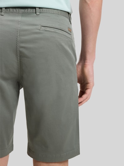 BOSS Orange Slim Fit Chinoshorts aus Baumwoll-mix Schilf 3