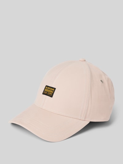 G-Star Raw Basecap mit Label-Patch Hellrosa 1