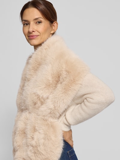 Kurt Beines Schal aus Kunstfell Modell 'Premium' Beige 3