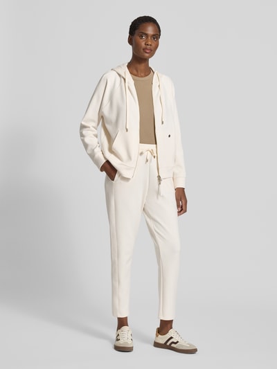 JOOP! Sweatjacke mit Label-Detail und Zweiwege-Reißverschluss Offwhite 1