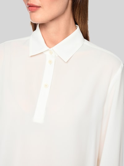 Marc Cain Hemdbluse mit Ballonärmeln Offwhite 3