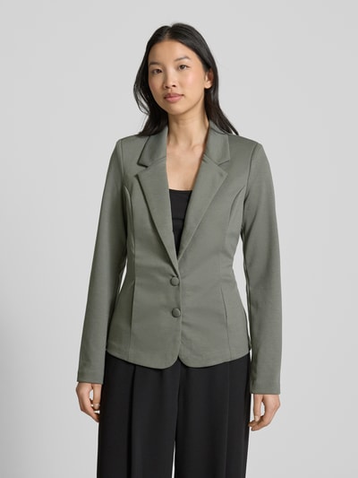 Soyaconcept Slim fit blazer met knoopsluiting, model 'Daniela' Rietgroen - 4