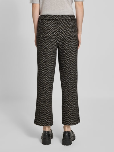 TONI Stoffen broek met verkorte pasvorm, model 'SUE' Zwart - 5