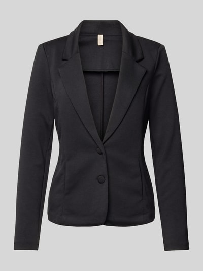 Soyaconcept Blazer mit seitlichen Eingrifftaschen Modell 'Daniela' Black 2