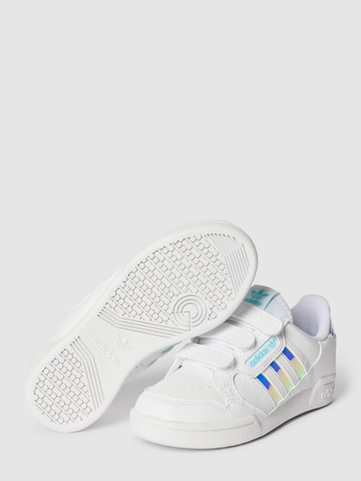 adidas Originals Sneakers met logostrepen in metallic, model 'CONTINENTAL 80 STRIPES CF' Wit - 4