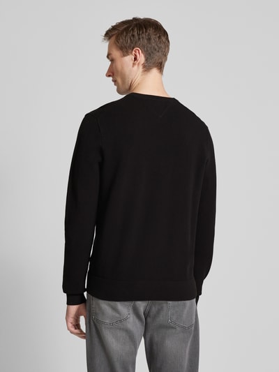 Tommy Hilfiger Strickpullover mit Rundhalsausschnitt Black 5