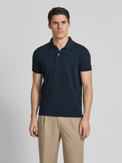 Geox Regular Fit Poloshirt mit Polokragen Marine 4