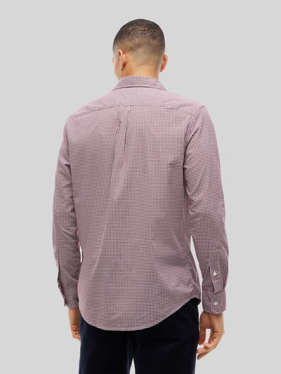Tommy Hilfiger Regular Fit Freizeithemd mit Logo-Stitching Bordeaux 5