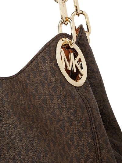 MICHAEL Michael Kors Hobo Bag mit Logo-Muster  Mittelbraun 5