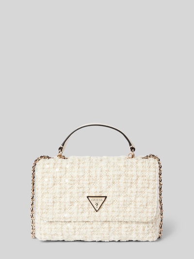 Guess Handtasche mit Strukturmuster Modell 'GIULLY 2' Offwhite 2