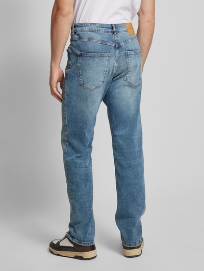 REVIEW Slim fit jeans met 5-pocketmodel Blauw - 5