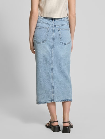 Vila Jeansrock mit Gehschlitz Modell 'JAF' Jeansblau 5