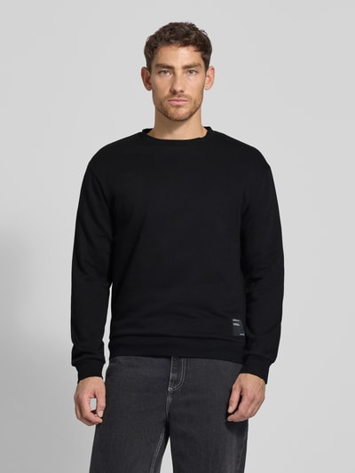 Tom Tailor Denim Regular Fit Sweatshirt aus Baumwoll-Mix Black 4