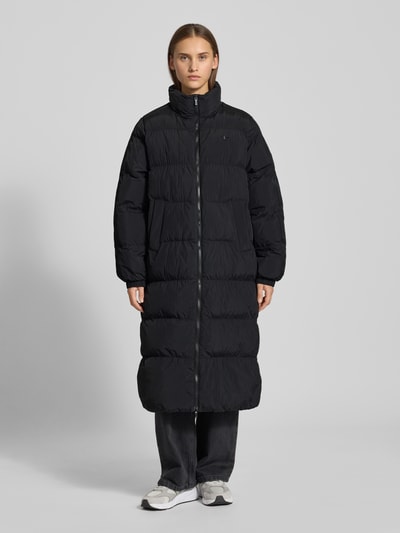 adidas Originals Płaszcz pikowany ze stójką Czarny 4