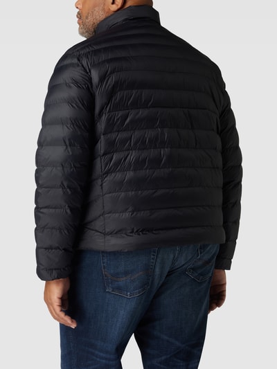 Polo Ralph Lauren Big & Tall PLUS SIZE Steppjacke mit Label-Stitching Schwarz 5